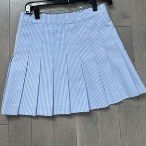 Thin striped skirt